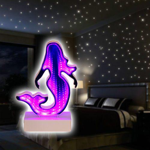 3D LED végtelen tükör